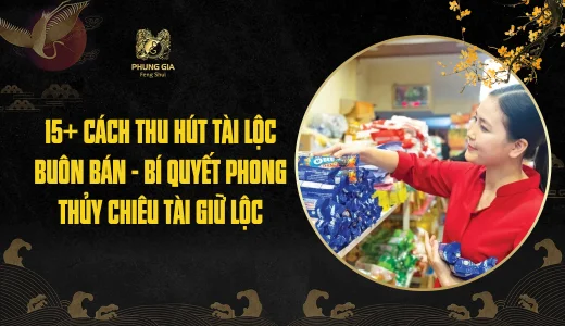 15+ cách thu hút tài lộc buôn bán - Bí quyết phong thủy chiêu tài giữ lộc
